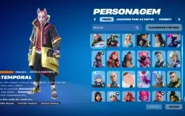 Conta Fortnite / Salve o Mundo Com Farme VBUCS