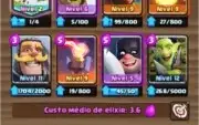 Conta de Clash Royale Arena lendária
