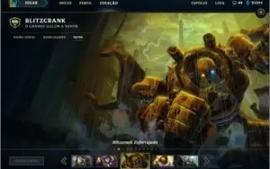 Conta de LoL (807 skins, 3 Pax, ryze humano e etc)