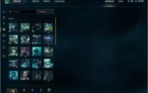 Conta de LoL (807 skins, 3 Pax, ryze humano e etc)