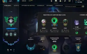 Conta de League of legends