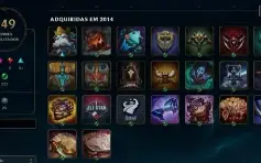 Conta de League of legends
