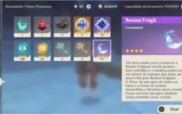 Hutao , venti , qiqi , mona ,harpa e espinha