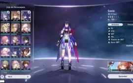 Honkai: Star Rail - Seele + Yanqing + Welt + Clara