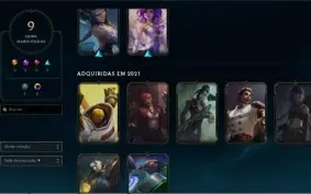 conta platina 2 lol