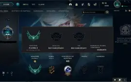 conta platina 2 lol