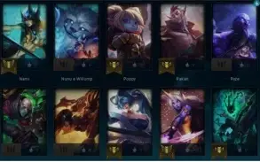 conta platina 2 lol