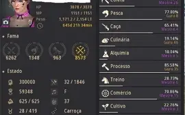 CONTA BLACK DESERT SA - 301/305-390 - 693 GS