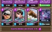 CONTA CR NÍVEL 10 COM 270 GEMAS.