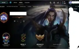 Conta de lol bronze