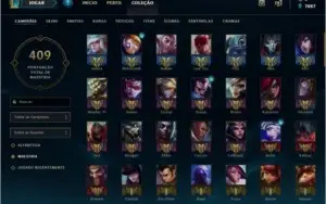 Conta - 388 Skins - Diamante S8