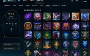 Conta - 388 Skins - Diamante S8