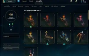 Conta - 388 Skins - Diamante S8