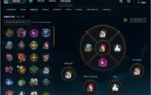 Conta - 388 Skins - Diamante S8