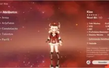 Geshin impact contém 3 personagem 5* mais 2 arma 5*