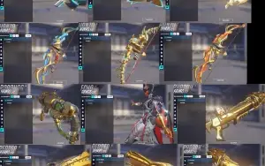 Overwatch lvl500 | 7 Golden Guns |+150 Skins| MESTRE | Passe