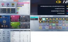 Overwatch lvl500 | 7 Golden Guns |+150 Skins| MESTRE | Passe