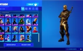 Conta Epic 40 jogos+ Fortnite, da season 5 pra frente, 69 sk