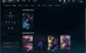 Conta League of Legends (LoL) Platina IV