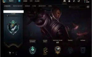 Conta League of Legends (LoL) Platina IV