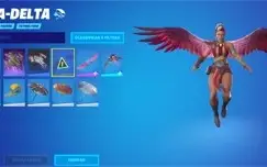 CONTA FORTNITE - NVL 113 - CORINGA E MIDAS REX