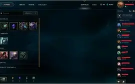Conta de League Of Legends, Unranked, 35 Campeões, 8 Skins