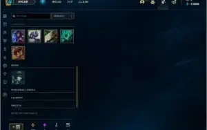 Pacote com 5 contas UNRANKED - SERVIDOR BRASILEIRO