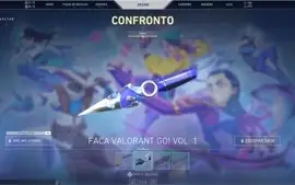 Conta valorant Diamante 1 com muitas skins