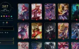 Conta Full Skins | Jinx Exaltada + 306 Skins + Bordas Exclus