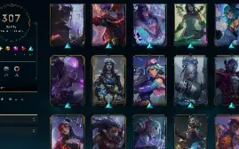Conta Full Skins | Jinx Exaltada + 306 Skins + Bordas Exclus