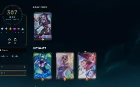 Conta Full Skins | Jinx Exaltada + 306 Skins + Bordas Exclus