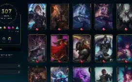 Conta Full Skins | Jinx Exaltada + 306 Skins + Bordas Exclus