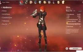 Diluc 2k+ ATQ/ Venti AR37 - 16 days NM pack - 5500 crystals.
