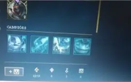 Conta de league of legends gold 3 seasons seguidas