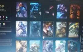 Conta de league of legends gold 3 seasons seguidas
