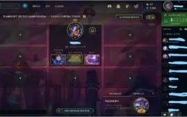 CONTA TFT PLATINA IV COM VARIAS LENDAS, CONTA LOL COM SKINS