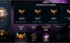 Conta League Of Legends, com 91 skins e mais...