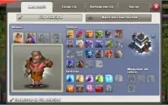 CLASH OF CLANS CV9 FULL 10K GEMAS