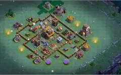 CLASH OF CLANS CV9 FULL 10K GEMAS