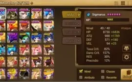 Conta Summoners War IDEAL PARA INICIANTES COM HWADAM