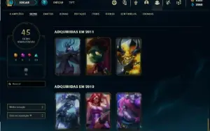Conta com kayle juiza + rei rammus + blitz rio e outras