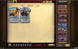 Conta Hearthstone -184 lendários- 98,6% das cartas standard