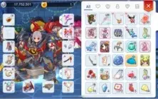 Conta Mecha 140/71 com muitas cartas