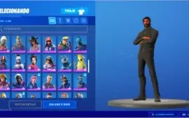 Conta de fortnite s2 pela metade a s10 full com jhonwick