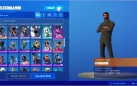 Conta de fortnite s2 pela metade a s10 full com jhonwick