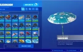 Conta de fortnite s2 pela metade a s10 full com jhonwick