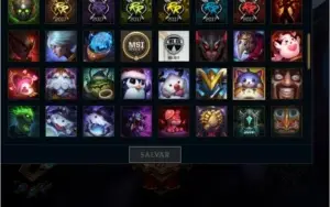 Conta Ouro 1 99 Skins e 99 Campeões