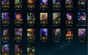CONTA DE LOL UNRANKED - 24 CAMPEÕES - 3 SKINS