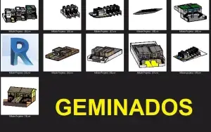 Pack 100 Projetos Revit+ 15GB Familias + Templates