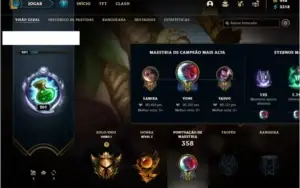 Conta ouro 1 com 100 champs, 74 skins +1 Prestigio (LEONA)